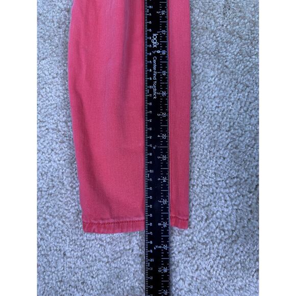 Gap Womens Jeans Size 6 28 R Skimmer Legging Pink Jean Stretch Denim Pants C516 - Picture 11 of 13